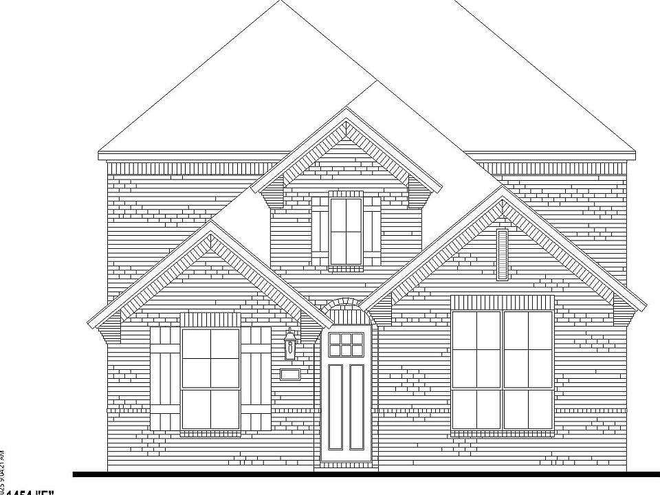 Plan 1454 Elevation E