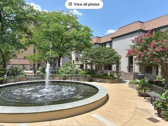 Fountain in courtyard