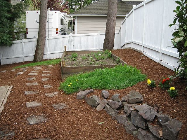 Raised Garden Bed!