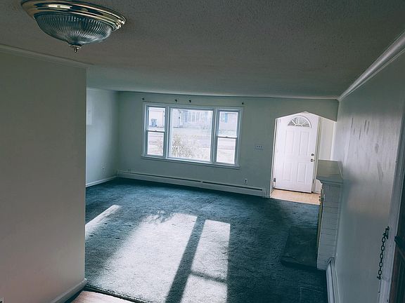 Good view of the living room taken from the dining area.