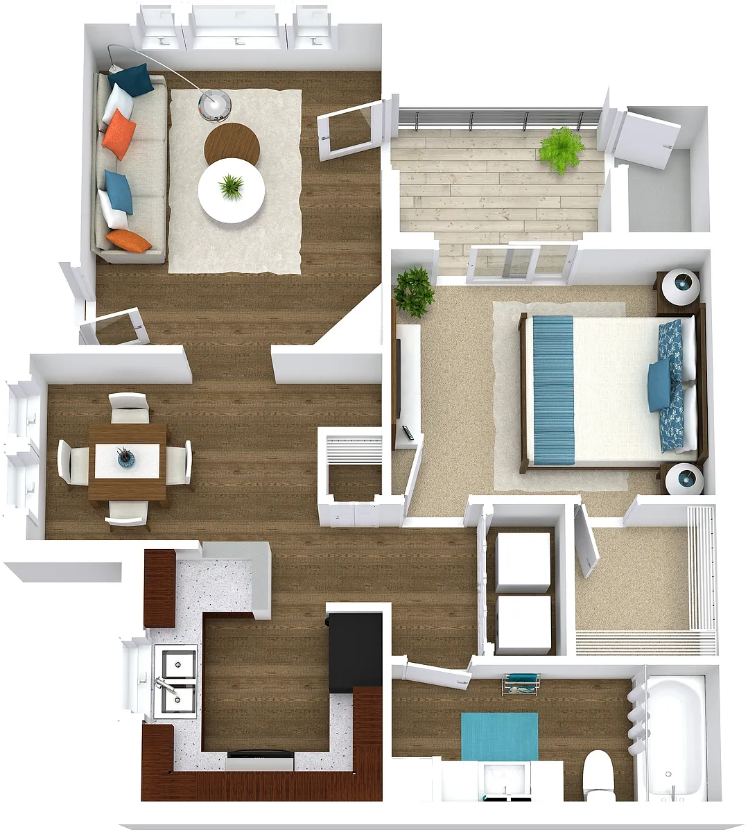 Floor plan 1A