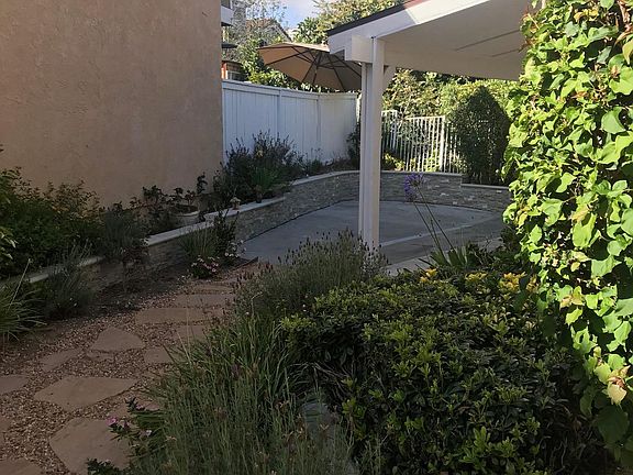 wonderful spacious backyard