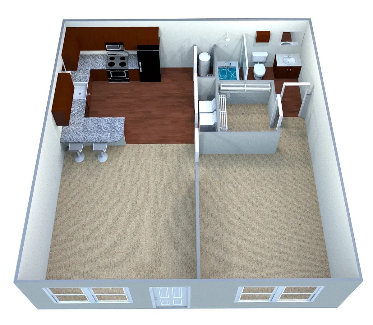 Floor plan Custom Deluxe III