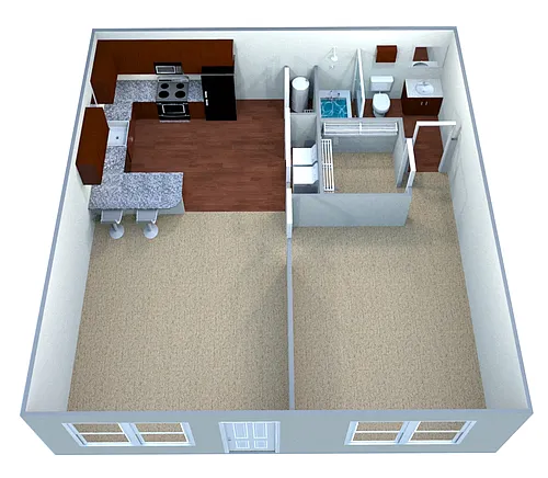 Floor plan Custom Deluxe III