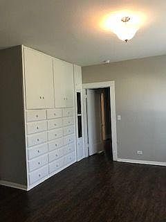 Master bedroom with built-in