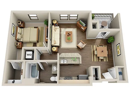 Floor plan Las Brisas