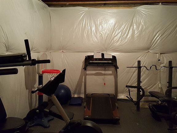 Workout/Storage area