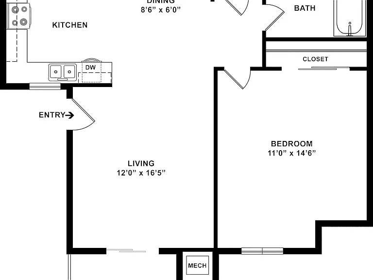 2 BD / 1 BA ? 749 SF