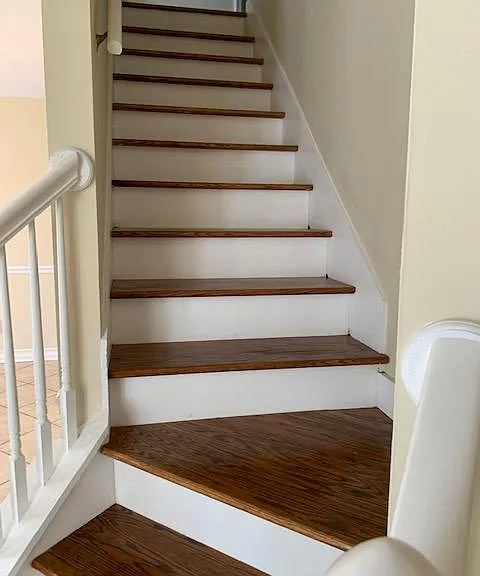 Stairway to second floor