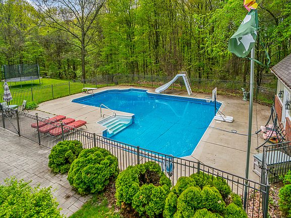 Pool, Carriage Home & Pond