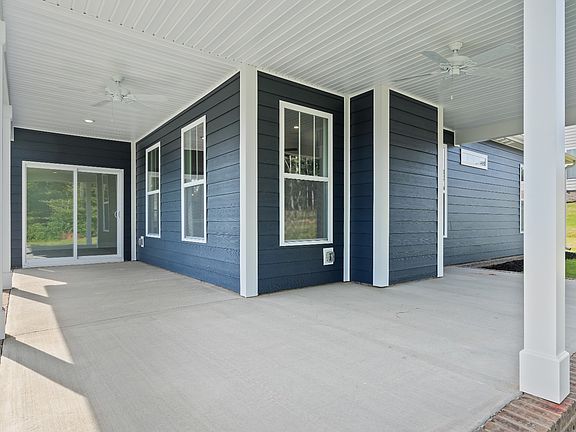 Covered Rear Porch of The Oakleigh Design by DRB Homes
