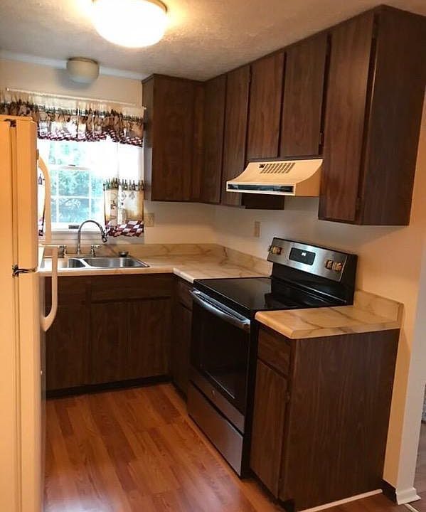 New stove in kitchen