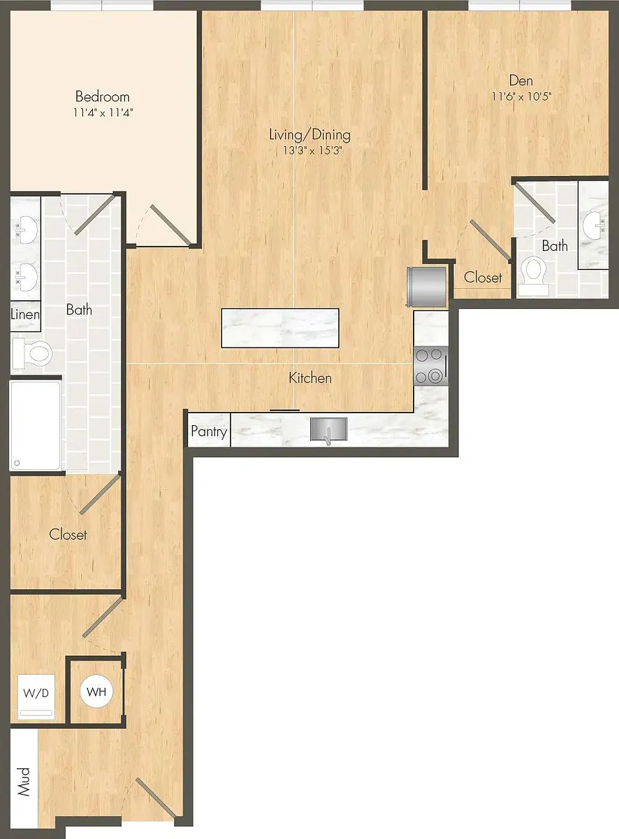 Floor plan A20D