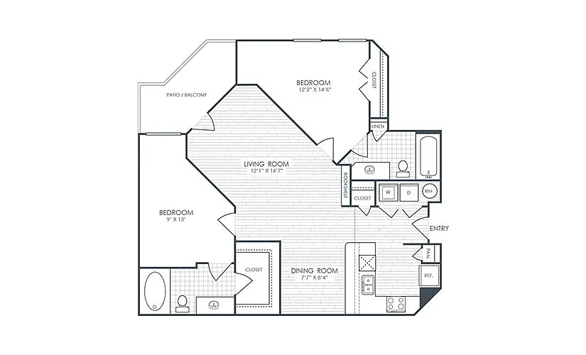 Floor plan Bella Villa VI