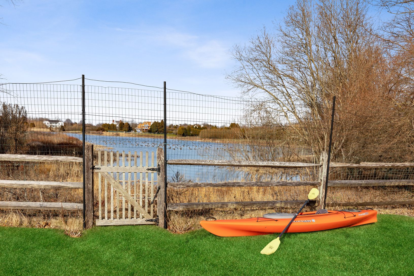 Pheasant Pond Front - Nature's Beauty and Tranquility surrounds
