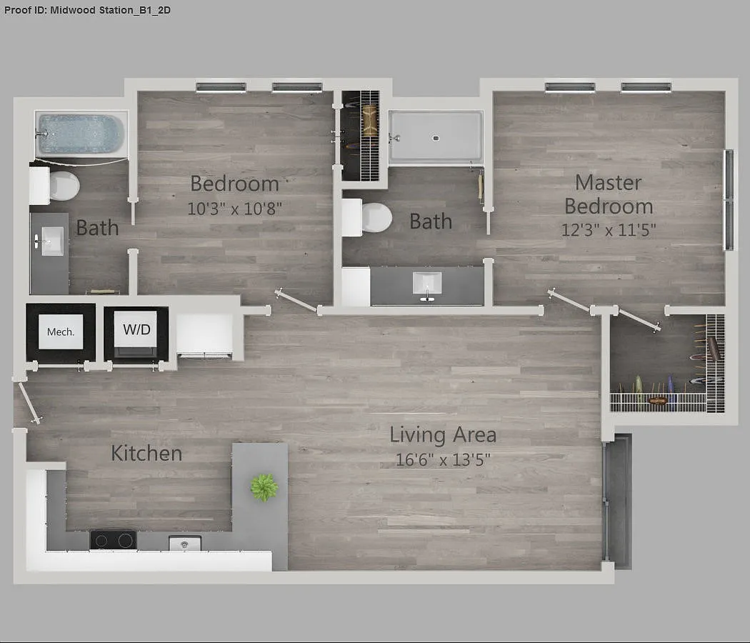 Floor plan B1