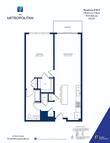 Floor plan $3.97/sq.ft. - A-01.3