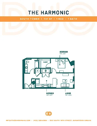 Floor plan The Harmonic