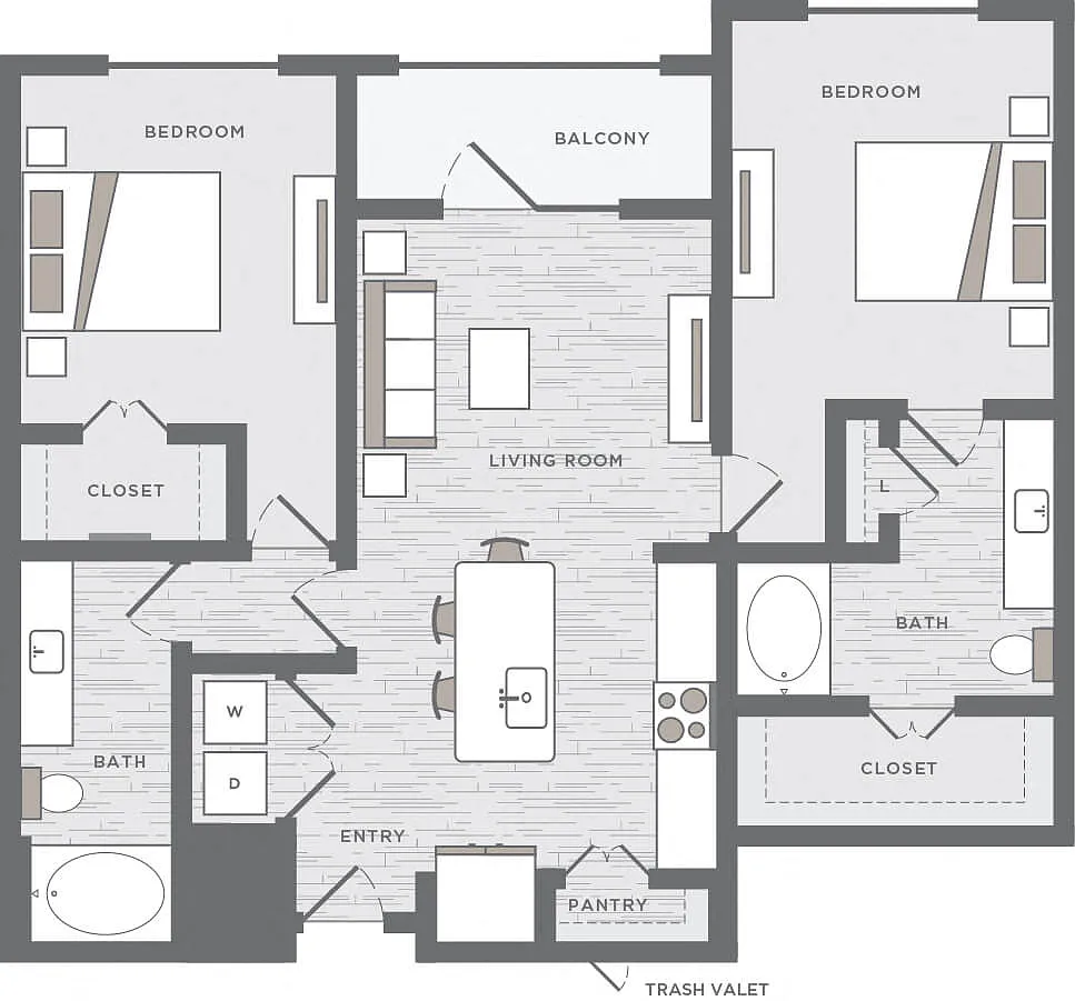Floor plan B1