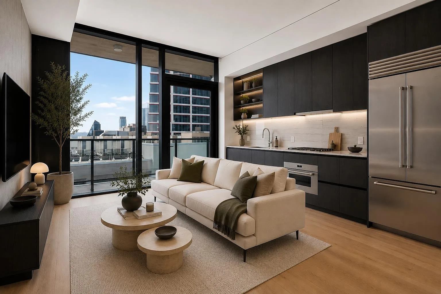1 bed, 1.0 bath, 621 sqft, $3,200 — Photo 1