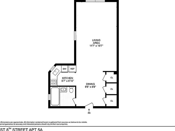 2nd image of 54 E 8th St APT 5H