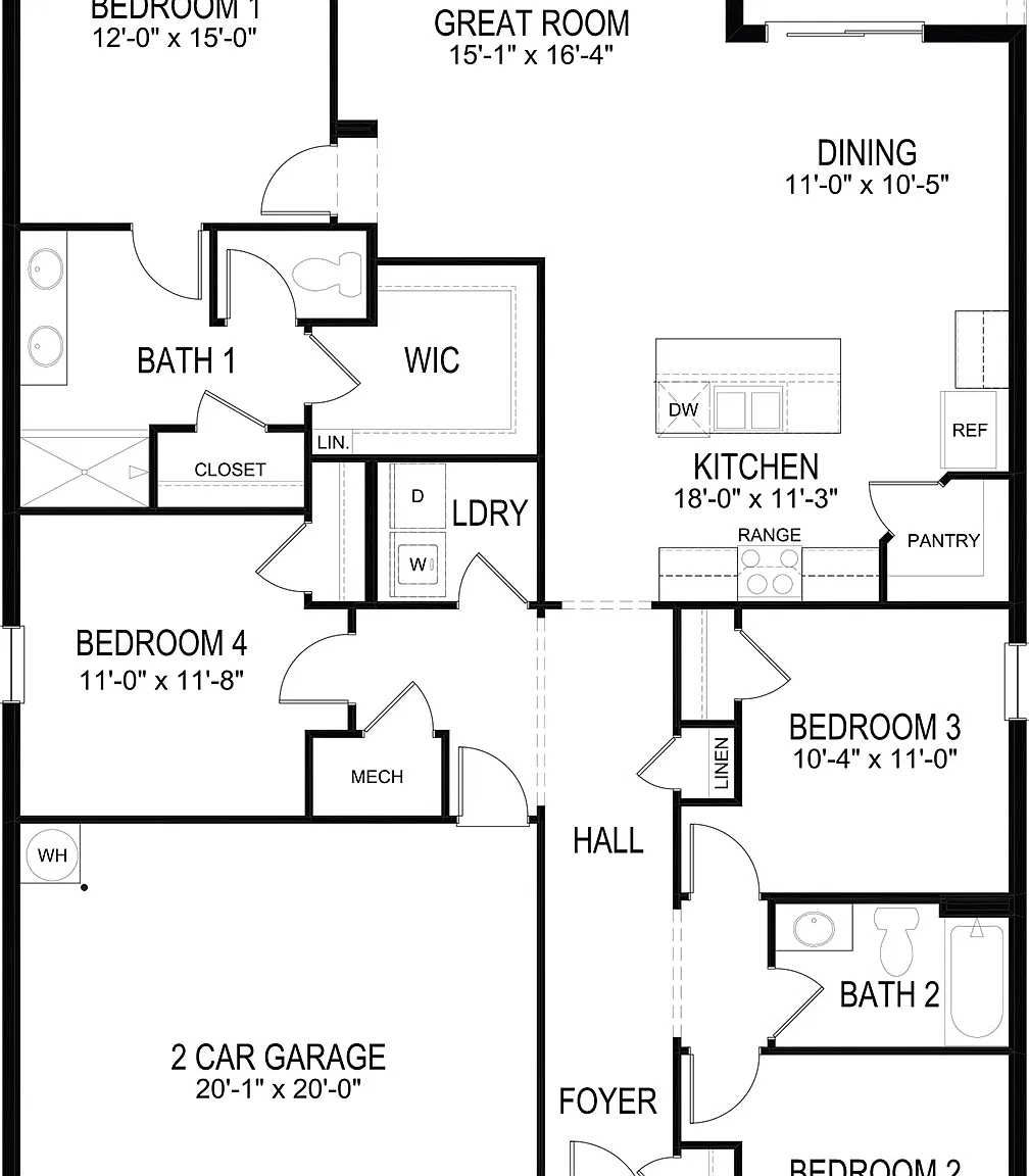 4 bed, 1828 sqft, $2,800 — Photo 2