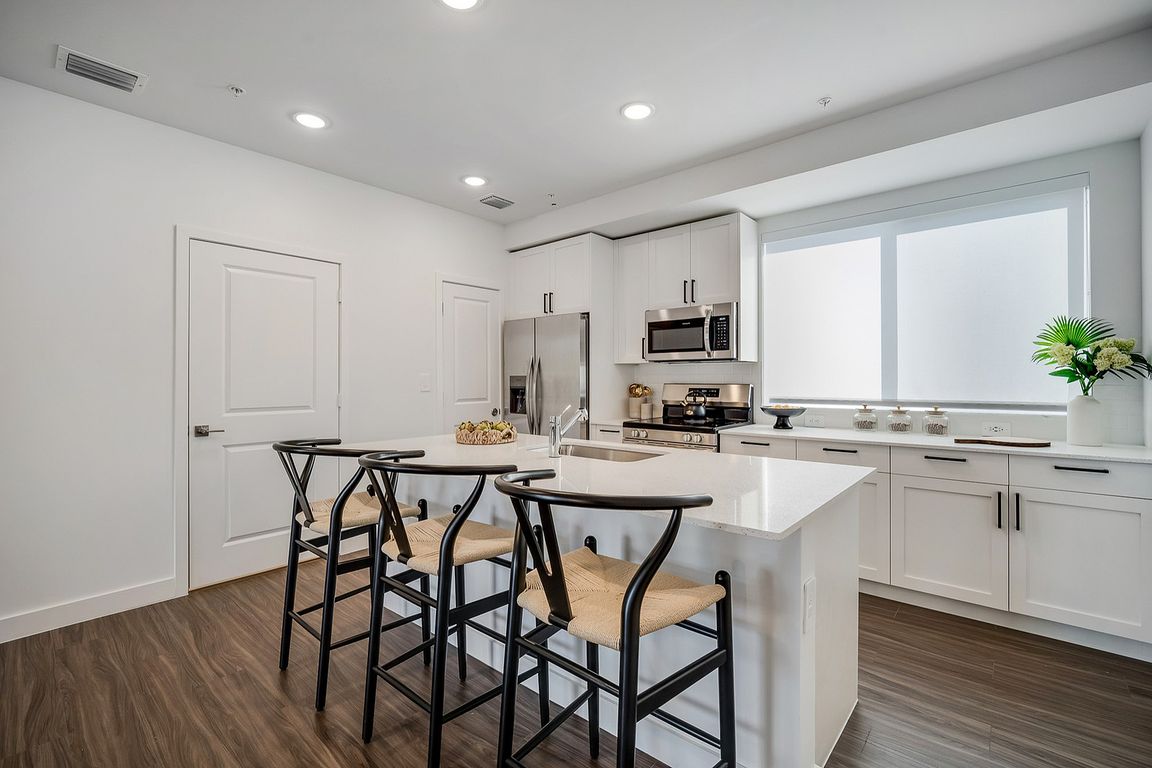kitchen with coffee beans