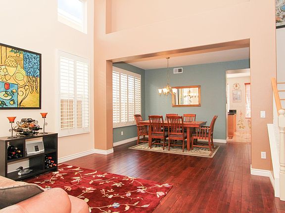 Living room opens to Dining 