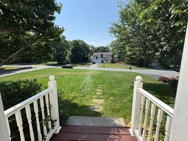 View from front door towards neighbors