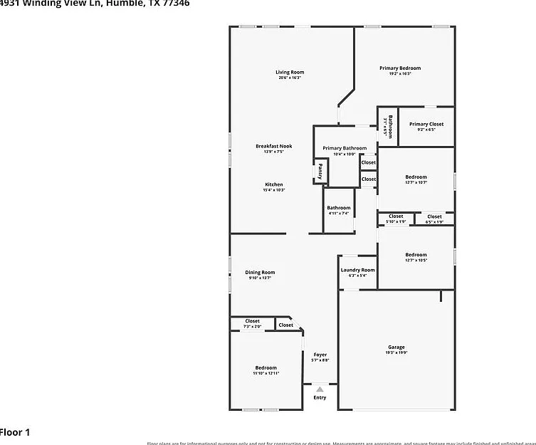4 bed, 2.0 bath, 2086 sqft, $2,050 — Photo 2