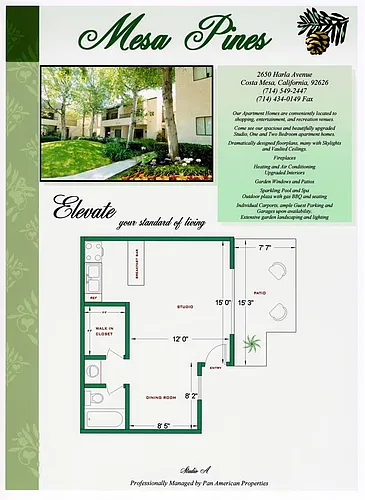 Floor plan B107