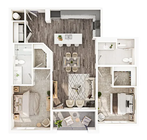Floor plan B3
