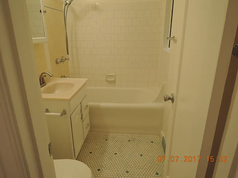 Bathroom with tiles