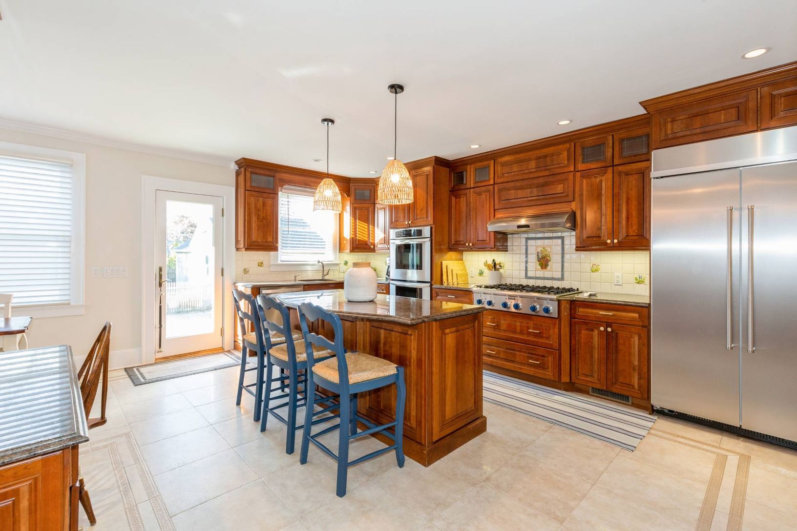  Kitchen with Access to Pool and Backyard