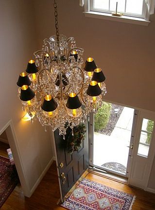 Two story grand entrance with extra wide halls