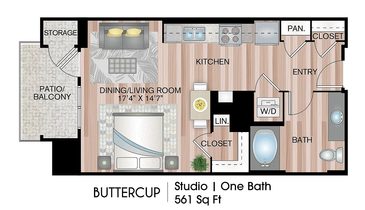 Floor plan Buttercup