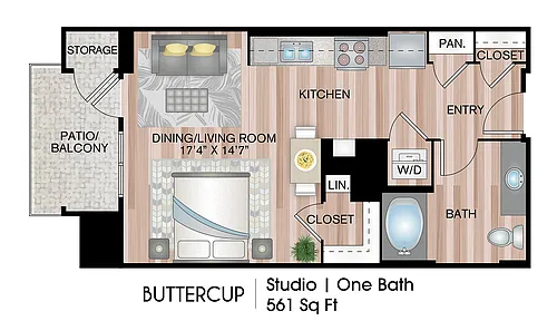 Floor plan Buttercup
