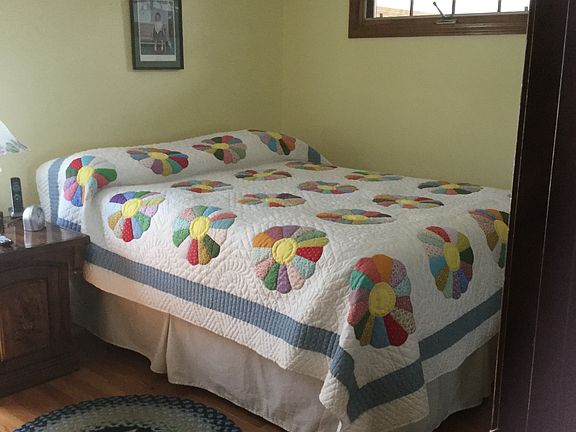One of two bedrooms downstai
