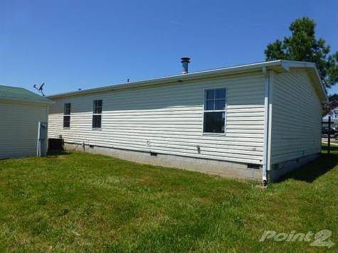 Home sits on a permanent vented foundation.