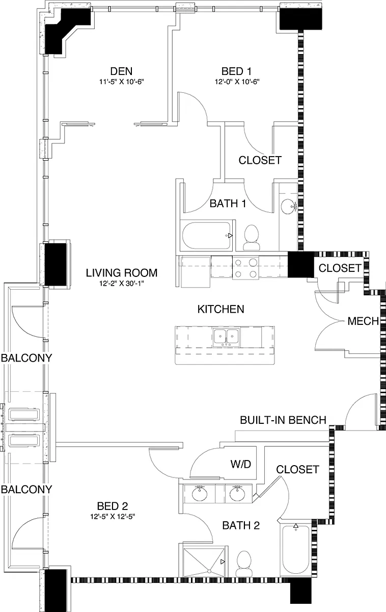 Floor plan R