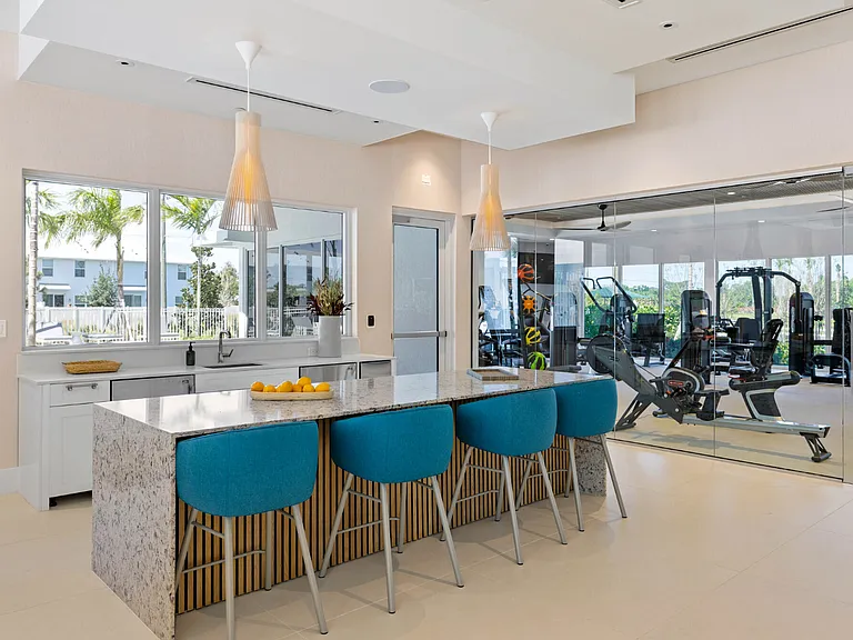 Serenity Clubhouse kitchen