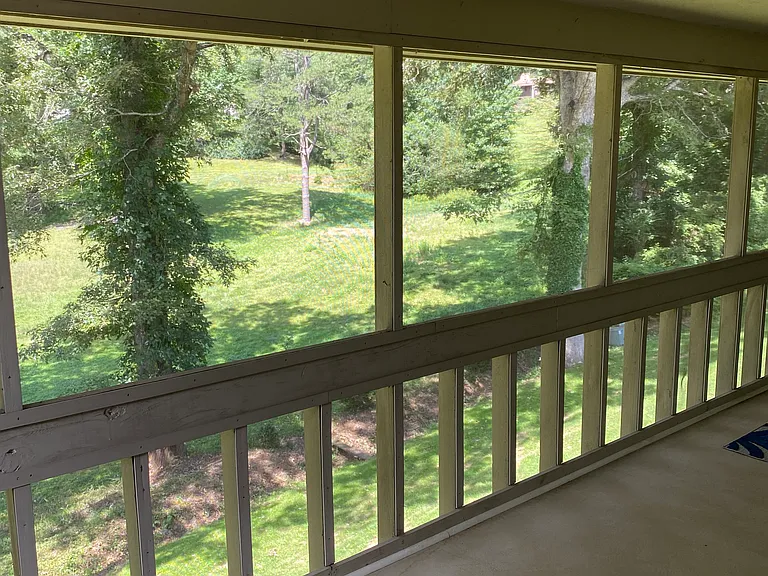 Screened porch