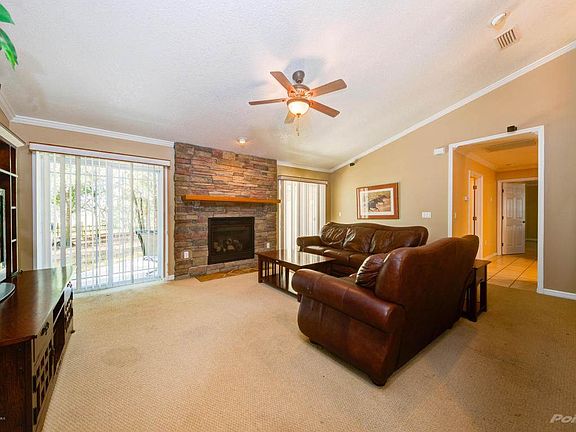 Spacious Great Room with Vaulted Ceilings