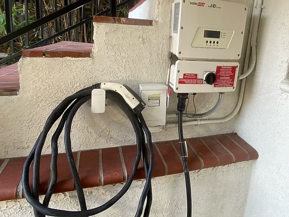 charge your EV at home, powered by solar