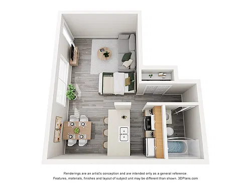 Floor plan Studio