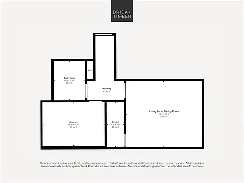 Floor plan Studio