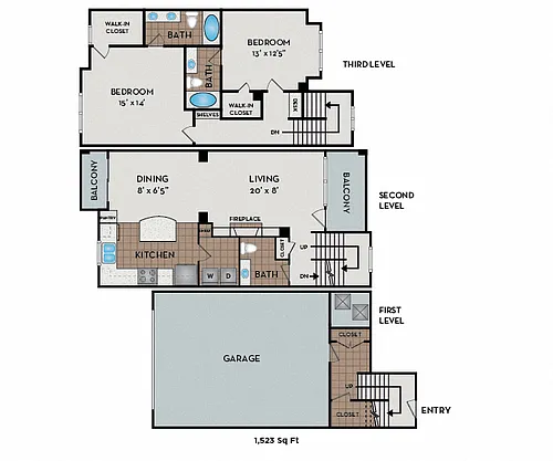 Floor plan Bandelier
