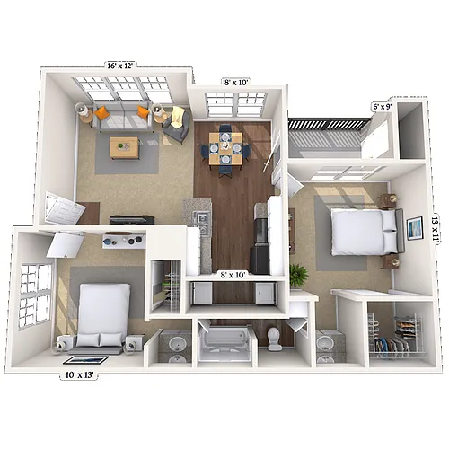 Floor plan Belmont