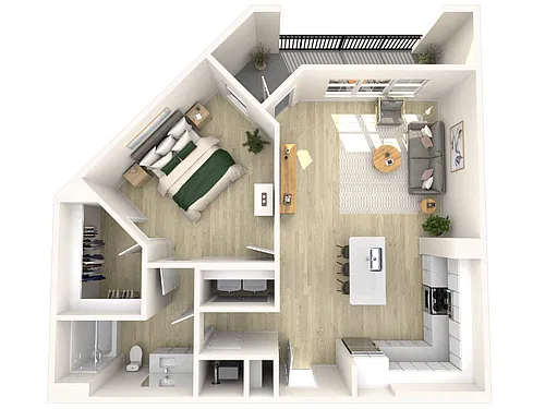Floor plan A3a