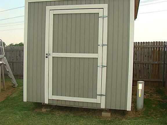 No need to clutter up your garage, you've got a nice storage shed